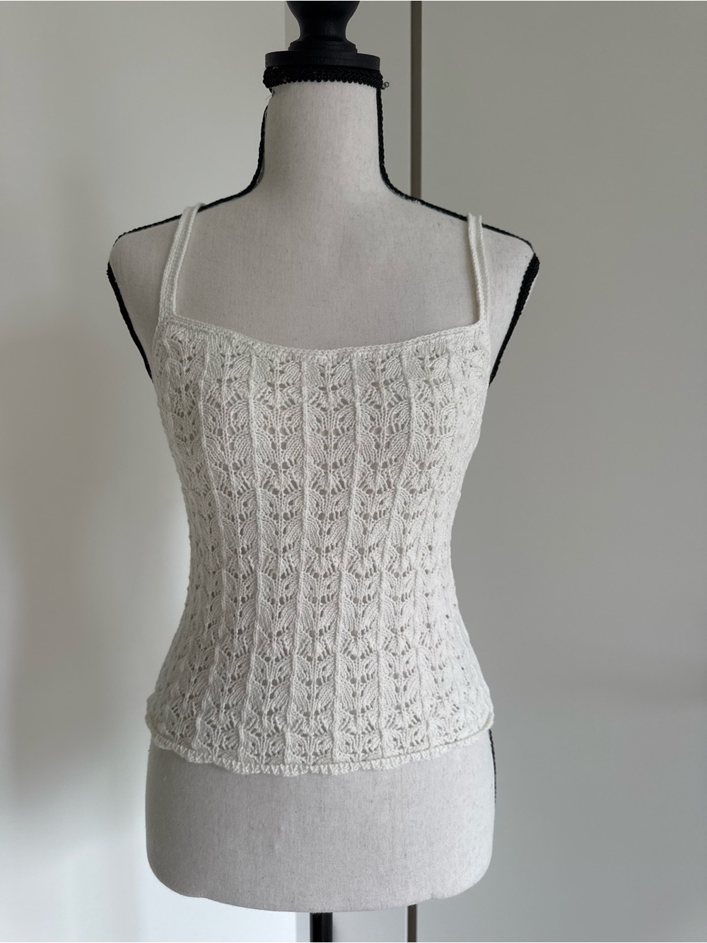 Wilfred Cream Lace Knit Camisole